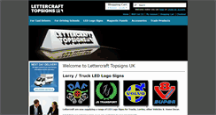 Desktop Screenshot of lettercrafttopsignsuk.co.uk